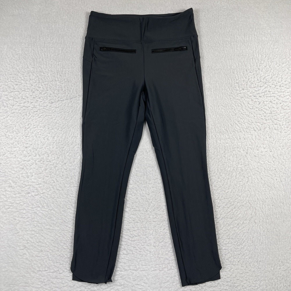 Athleta Pants Womens Small Gray Stellar Crop Pant Fitness Career Commuter Gym